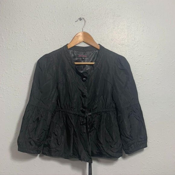 Betsey Johnson Jackets & Blazers - Betsey Johnson Vintage 90’s Button Up Black Jacket